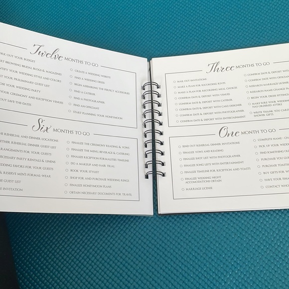 Wedding Planner notebook - Picture 4 of 10